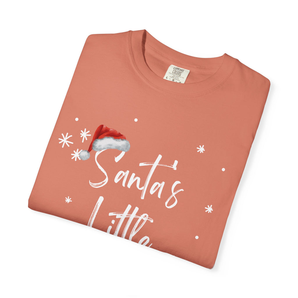 Santa's Little Helper T-Shirt — Women's Christmas Holiday Tee
