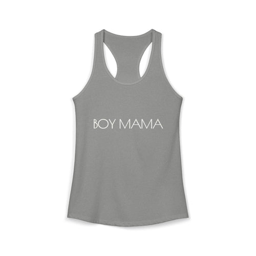 Boy Mama Women's Ideal Racerback Tank