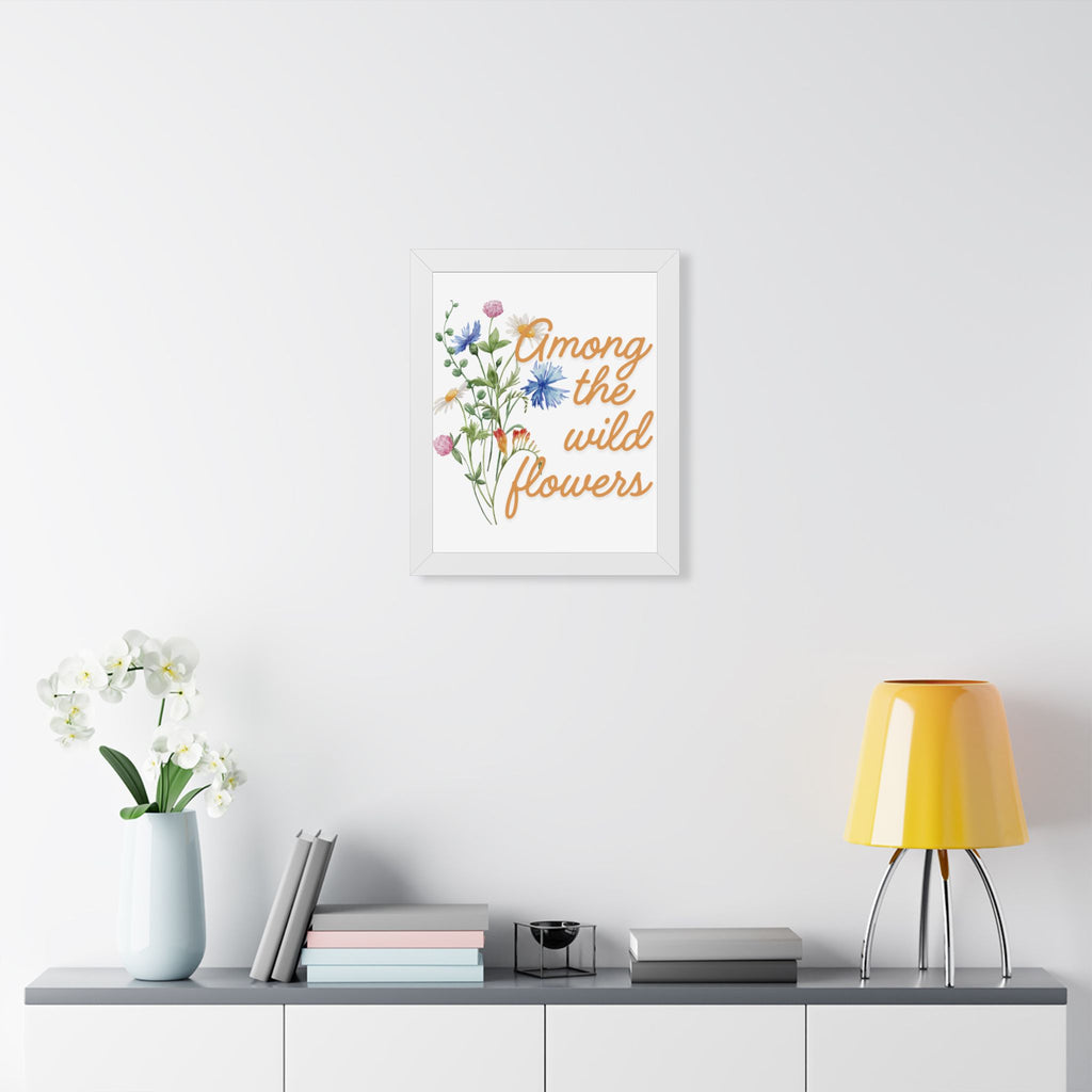 Among the wild flowers - Wall Art