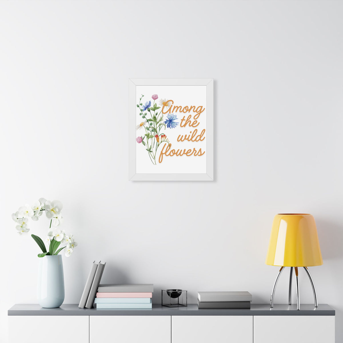 Among the wild flowers - Wall Art