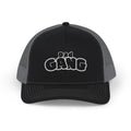 Dad Gang Snapback Trucker Hat — Embroidered Retro Dad Cap, Father's Day Gift