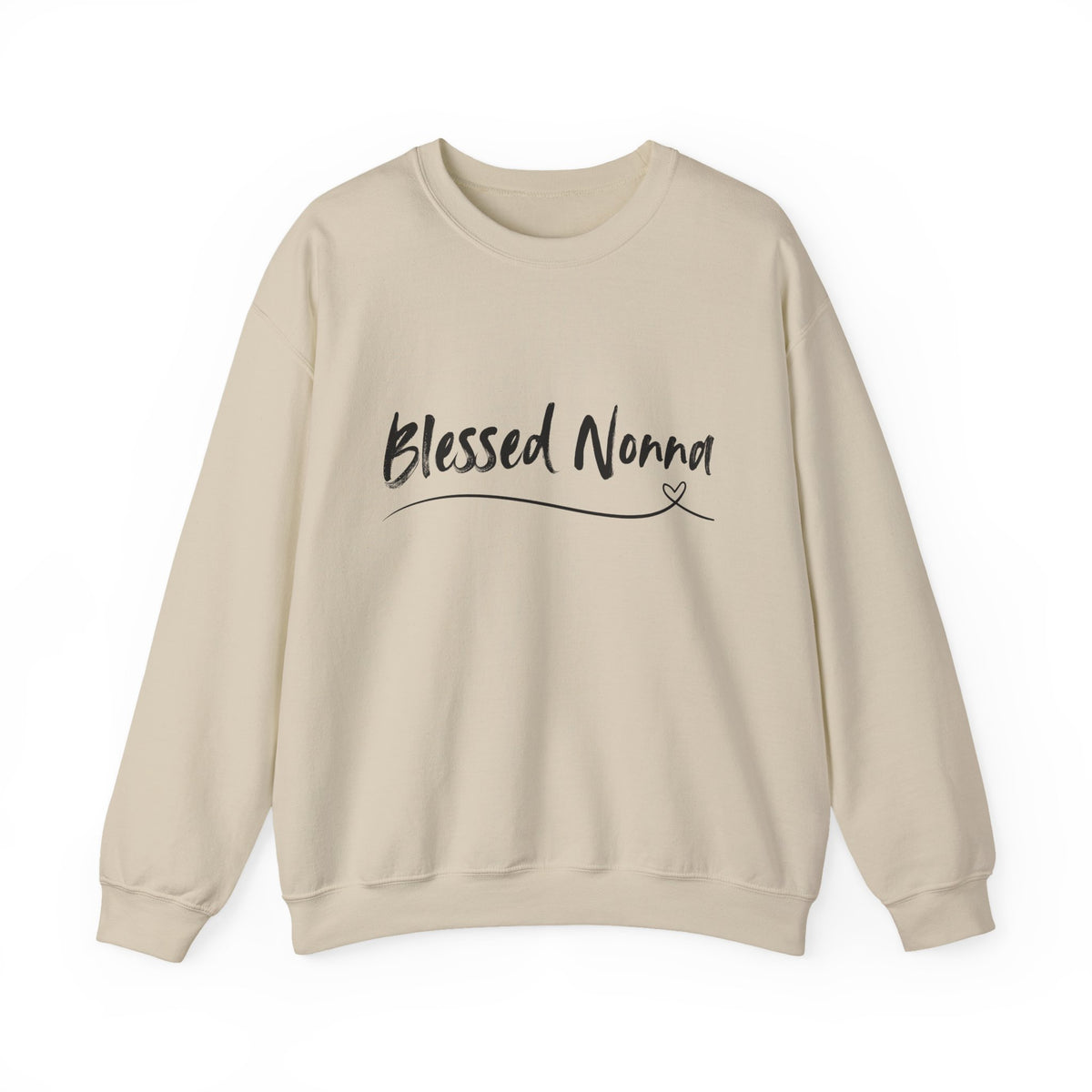 Blessed Nonna Crewneck Sweatshirt — Cozy Grandma Gift