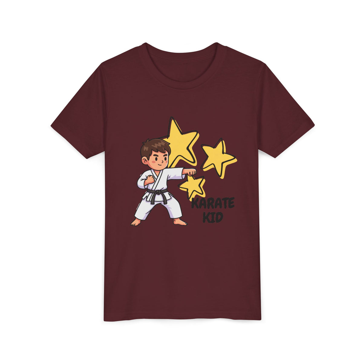 Youth Tee — "Karate Kid" Bold Retro Graphic