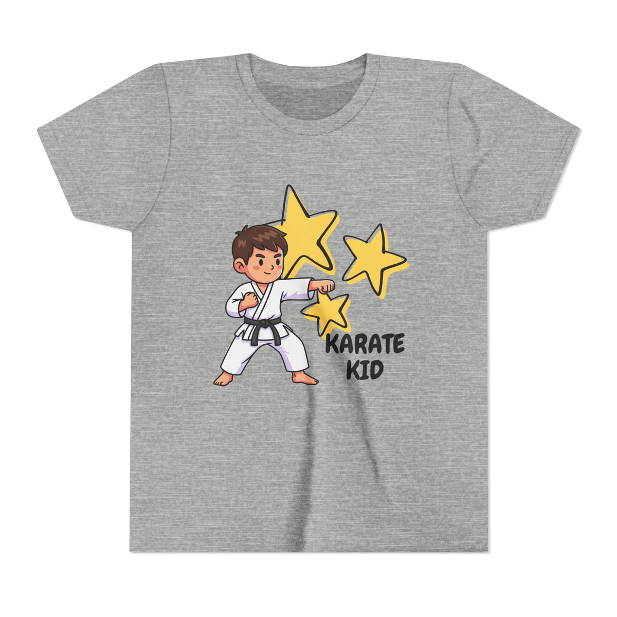 Youth Tee — "Karate Kid" Bold Retro Graphic