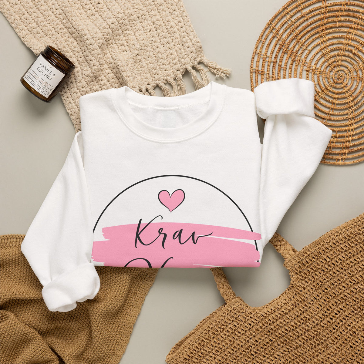 Krav Hair Don't Care Crewneck Sweatshirt