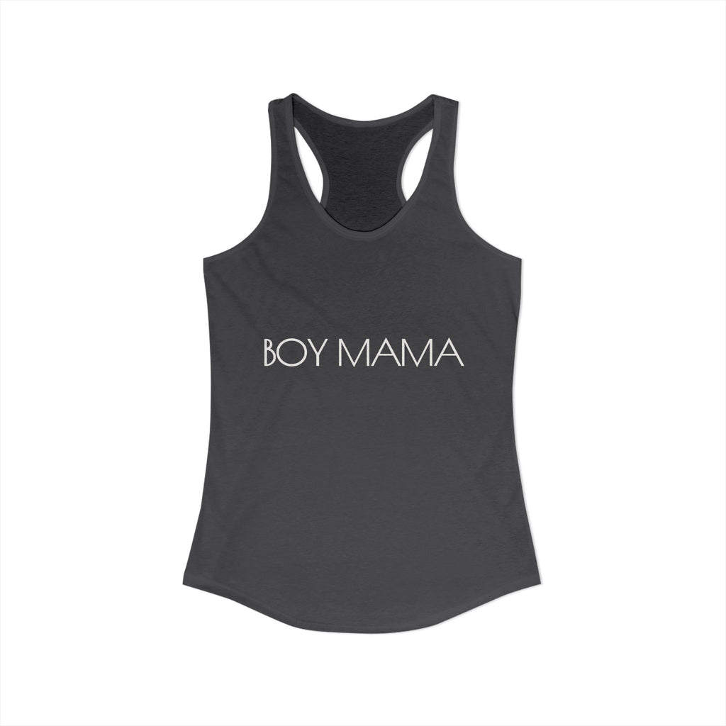 Boy Mama Women's Ideal Racerback Tank