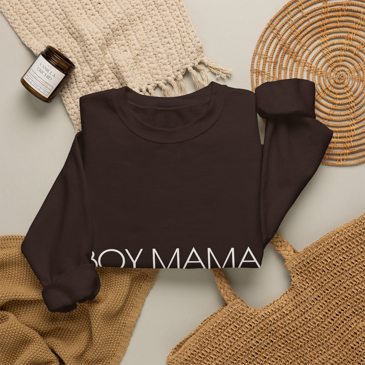 Boy Mama Crewneck Sweatshirt