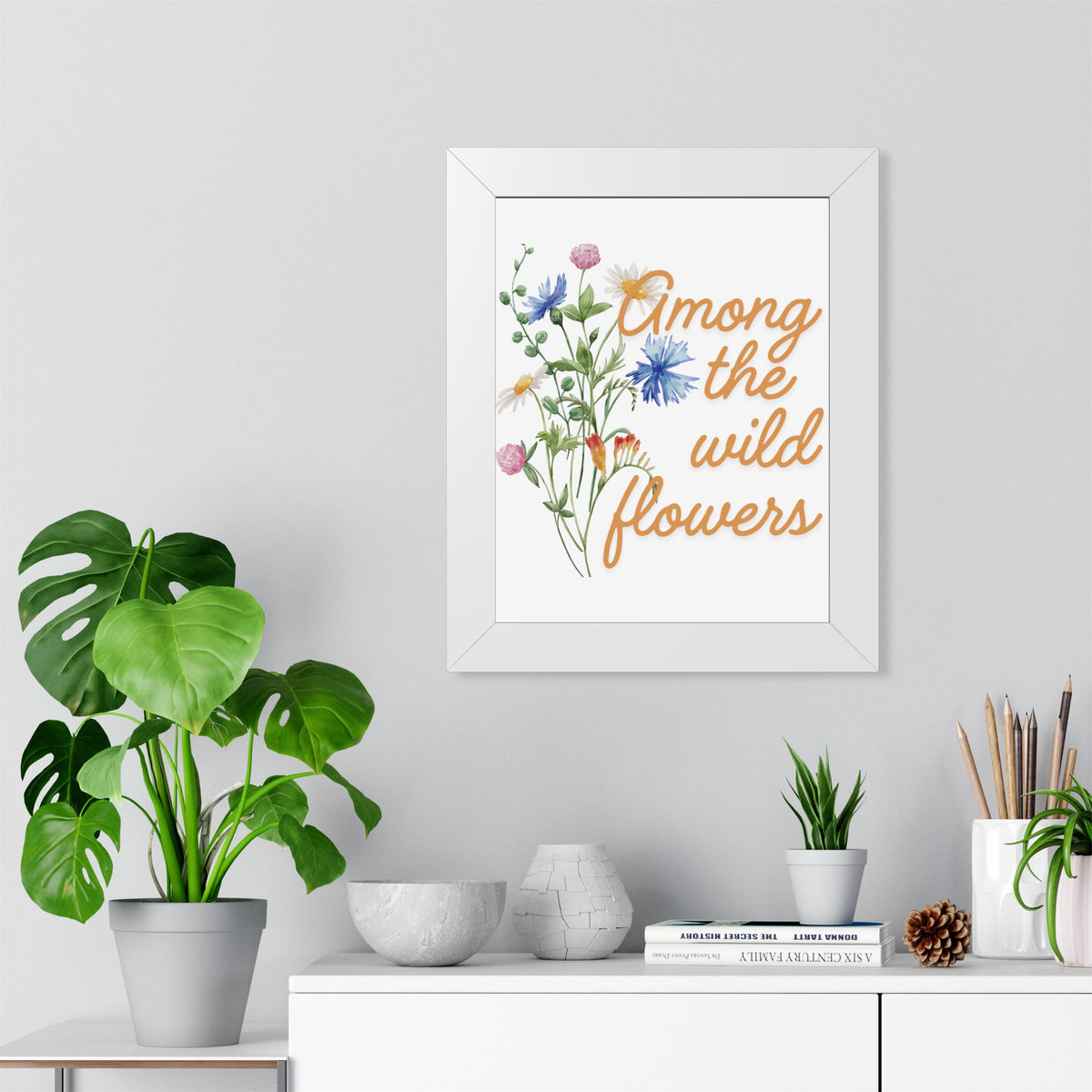 Among the wild flowers - Wall Art