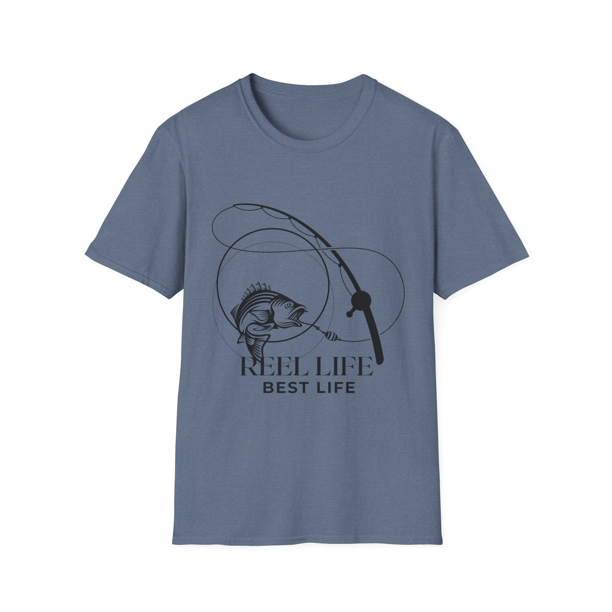 Reel Life Best Life T-Shirt — Fishing Tee