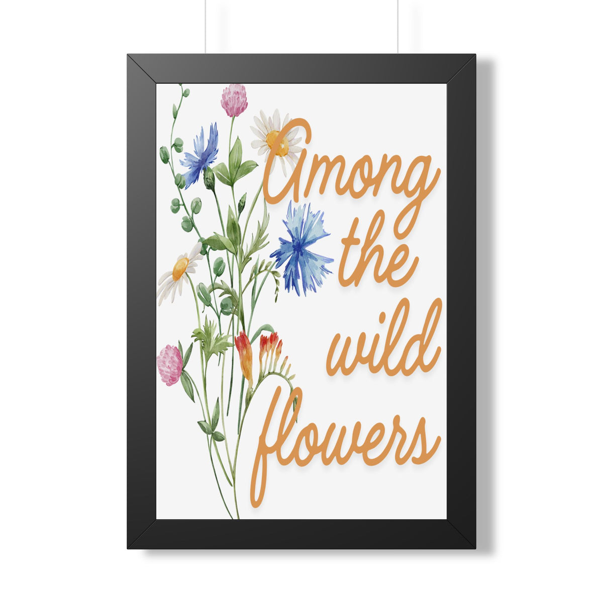 Among the wild flowers - Wall Art