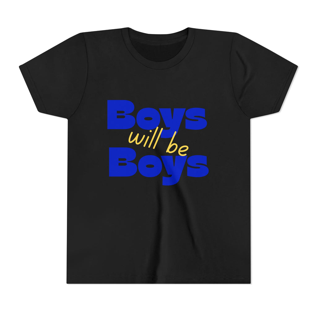 Youth Tee — "Boys Will Be Boys" Bold Retro Graphic