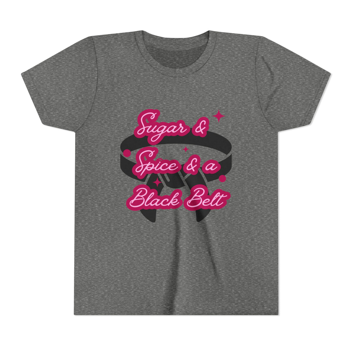 Sugar and Spice and a Black Belt -  Bold Retro Graphic