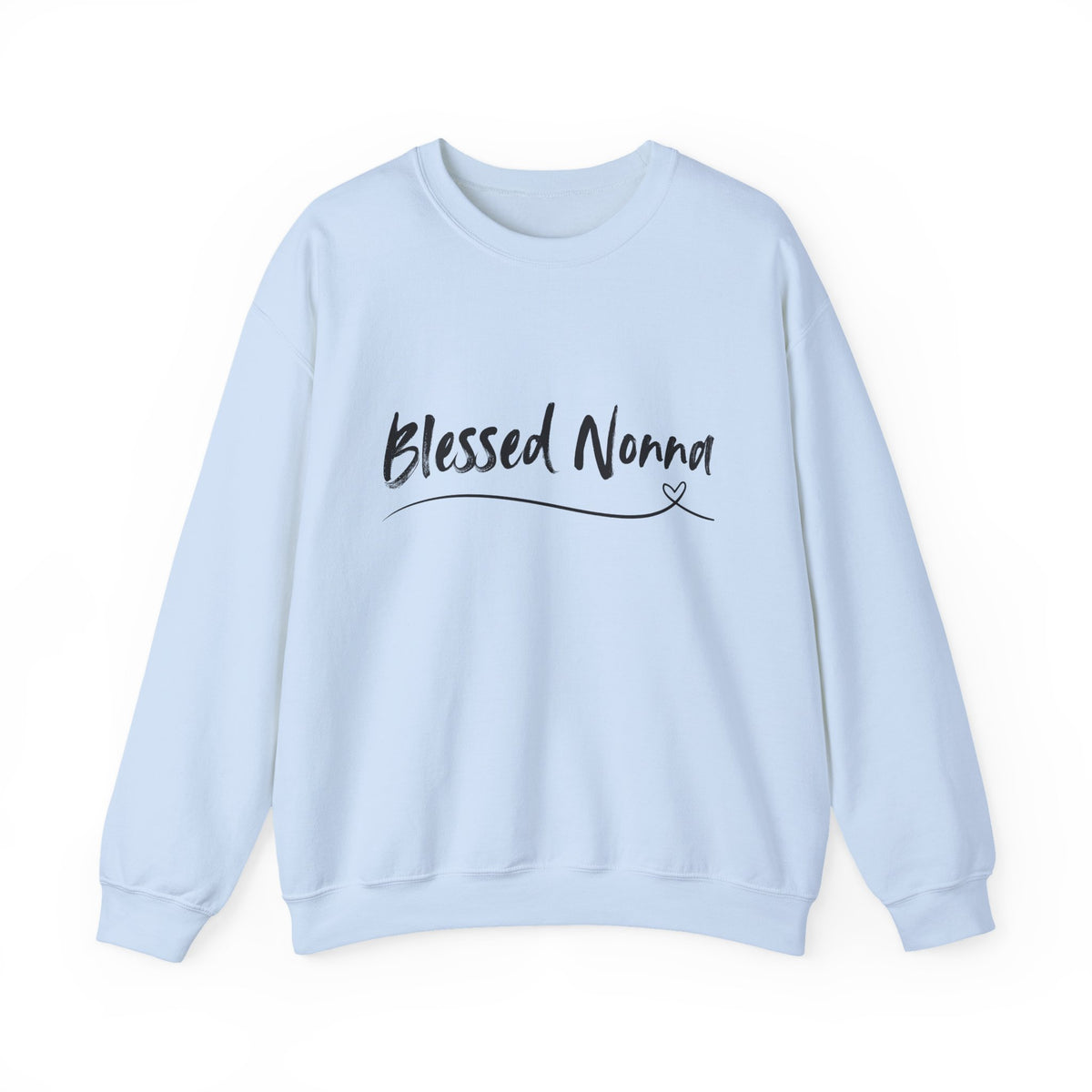 Blessed Nonna Crewneck Sweatshirt — Cozy Grandma Gift