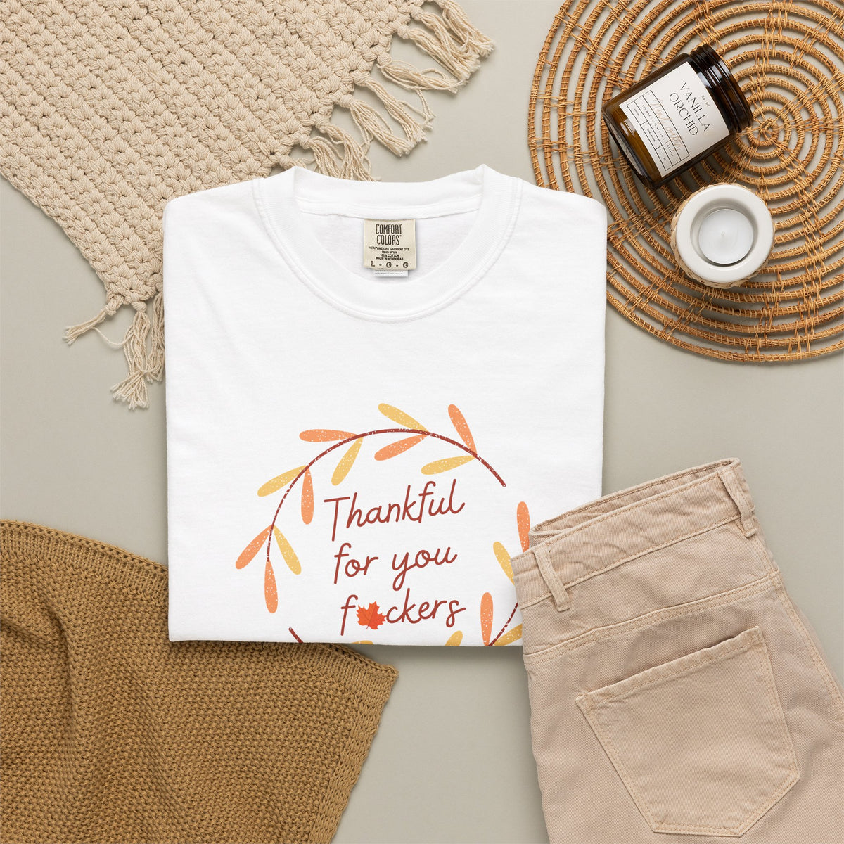 Thankful for Your F—ckers Thanksgiving T-Shirt