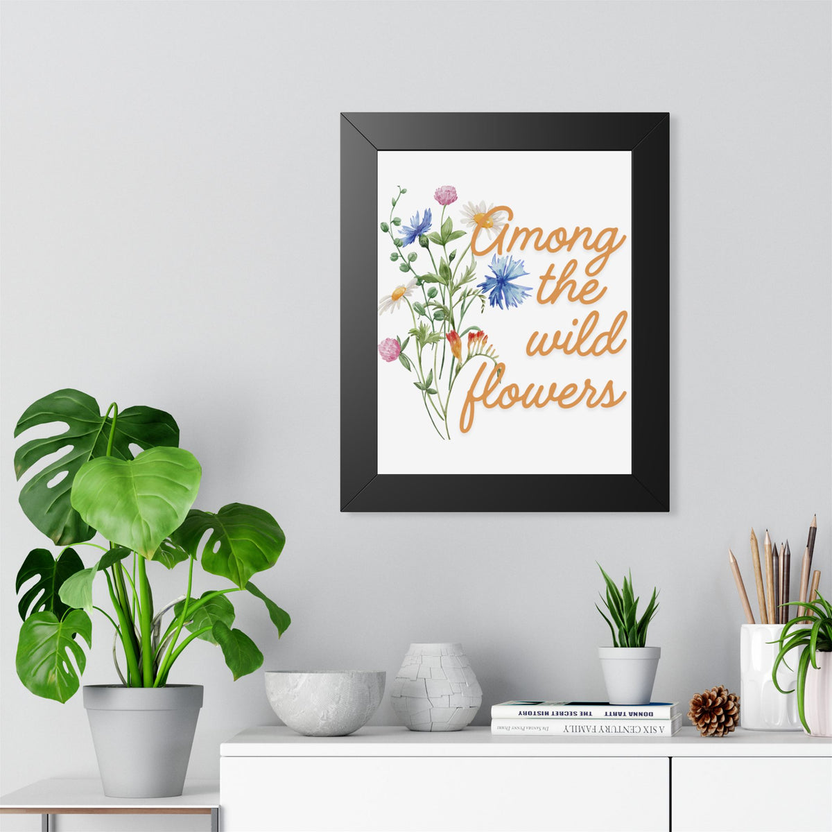 Among the wild flowers - Wall Art