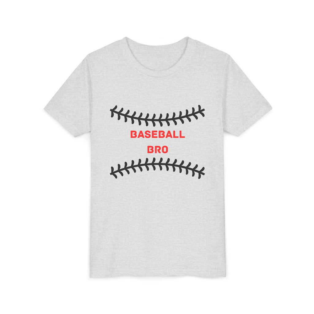 Baseball Bro Youth Tee — "Baseball Bro" Graphic Kids Shirt