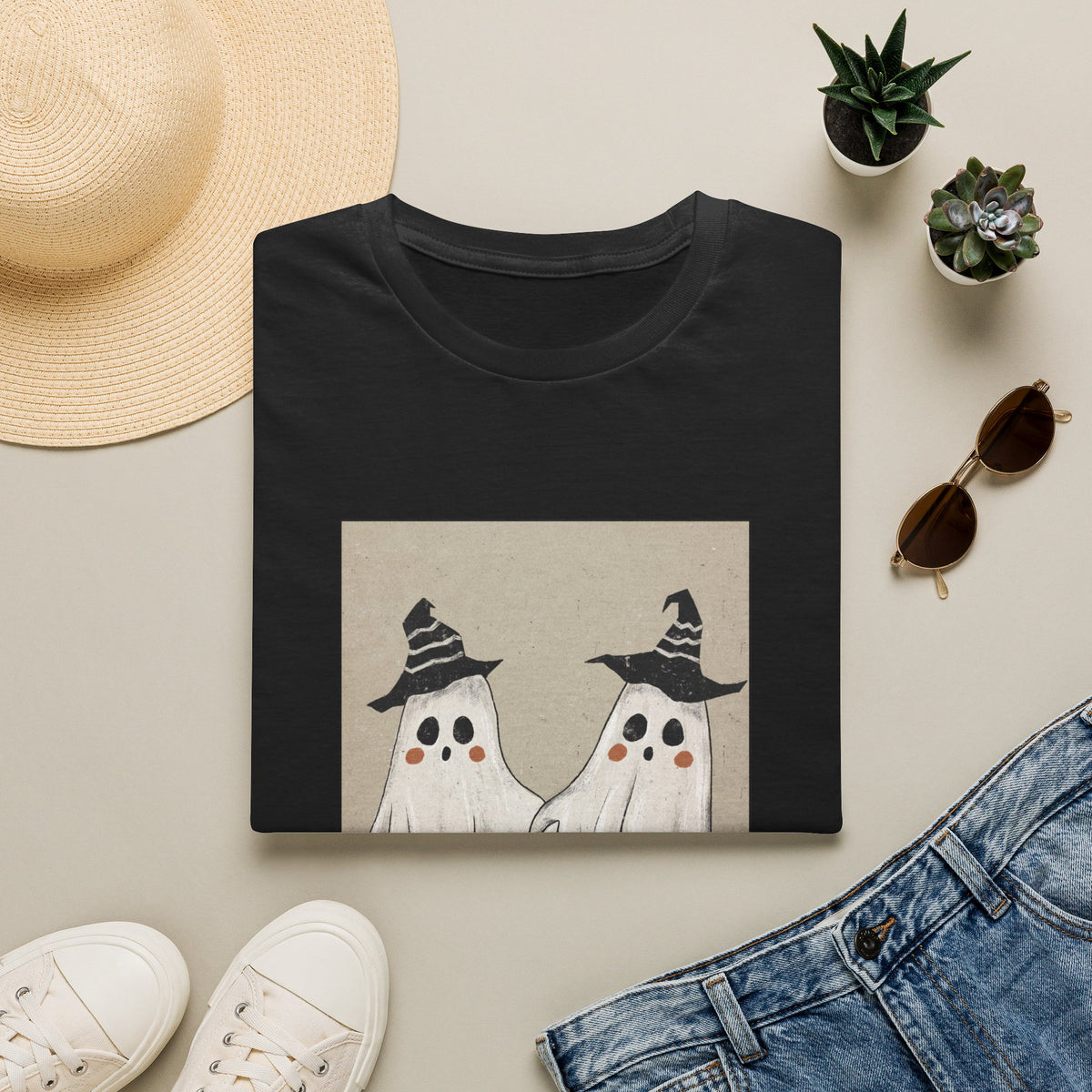 Halloween Ghosts T-Shirt — Cute 'boo' Costume Graphic Tee