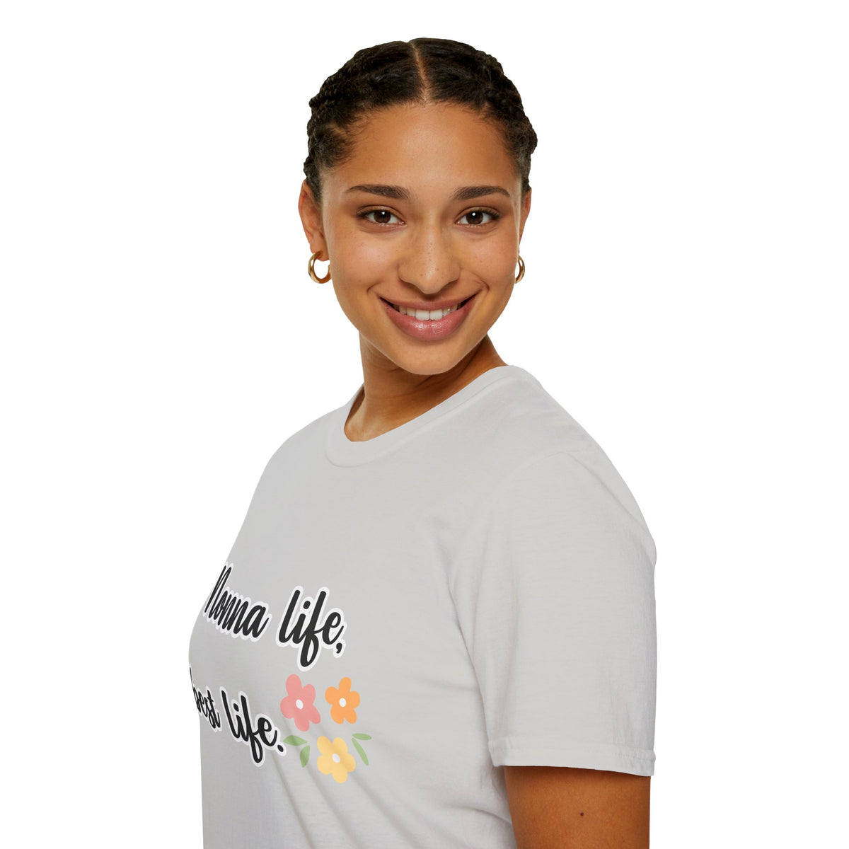 Nonna Life Best Life T‑Shirt — Cute Floral Grandma Gift