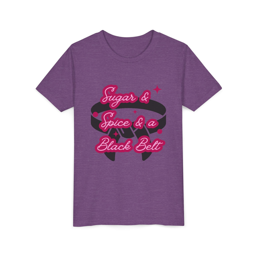 Sugar and Spice and a Black Belt -  Bold Retro Graphic