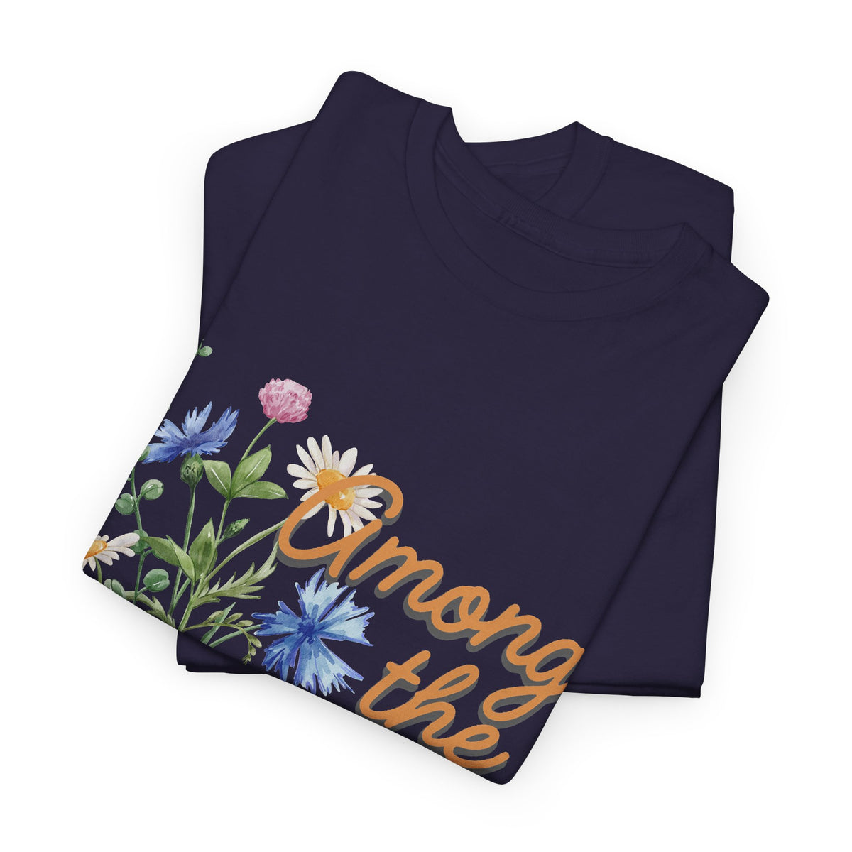 Among the Wild Flowers Tee — Floral Graphic T-Shirt