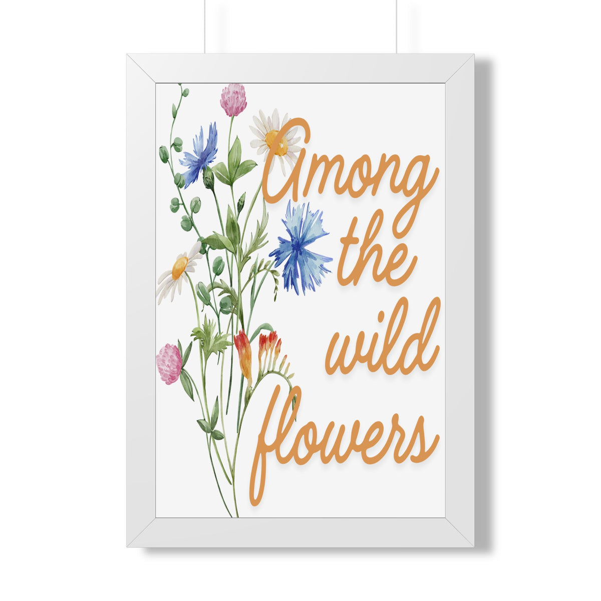 Among the wild flowers - Wall Art