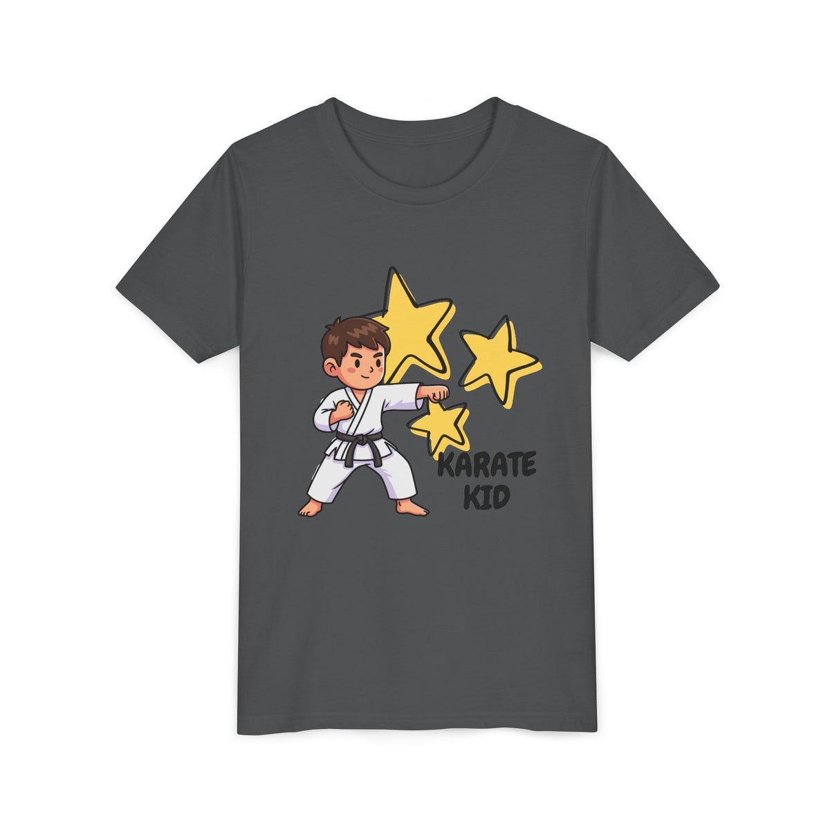 Youth Tee — "Karate Kid" Bold Retro Graphic