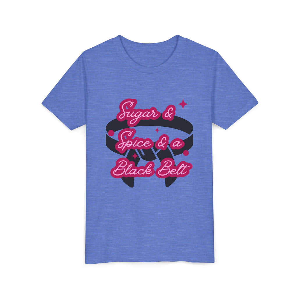 Sugar and Spice and a Black Belt -  Bold Retro Graphic
