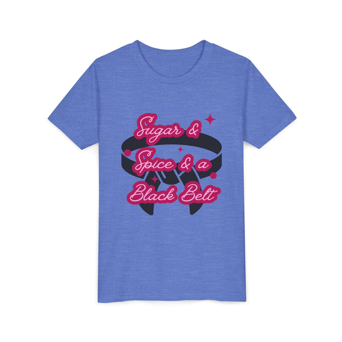 Sugar and Spice and a Black Belt -  Bold Retro Graphic
