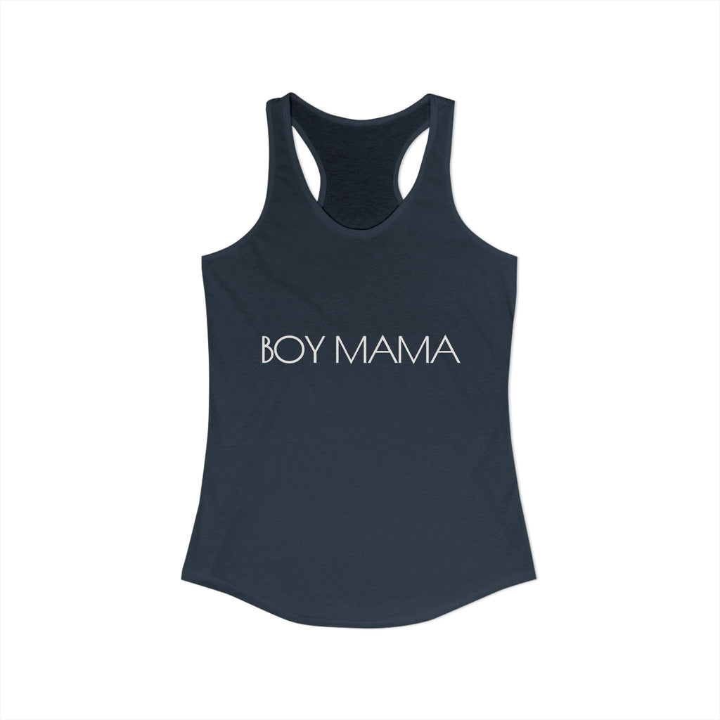 Boy Mama Women's Ideal Racerback Tank