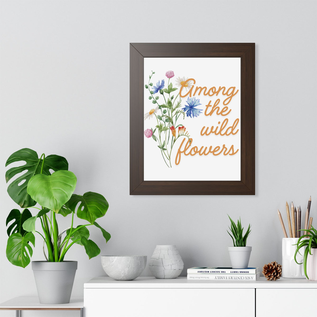 Among the wild flowers - Wall Art