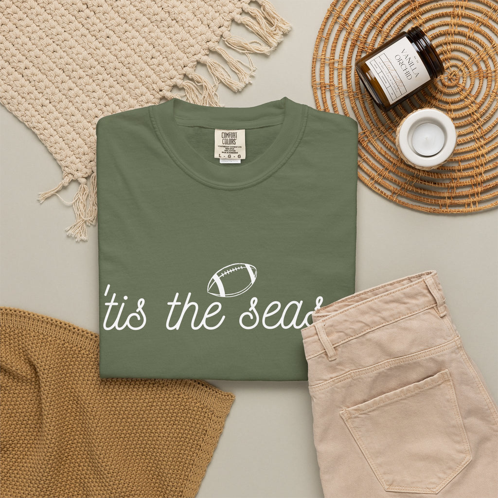 Women's T-Shirt — 'tis the season' Football Tee