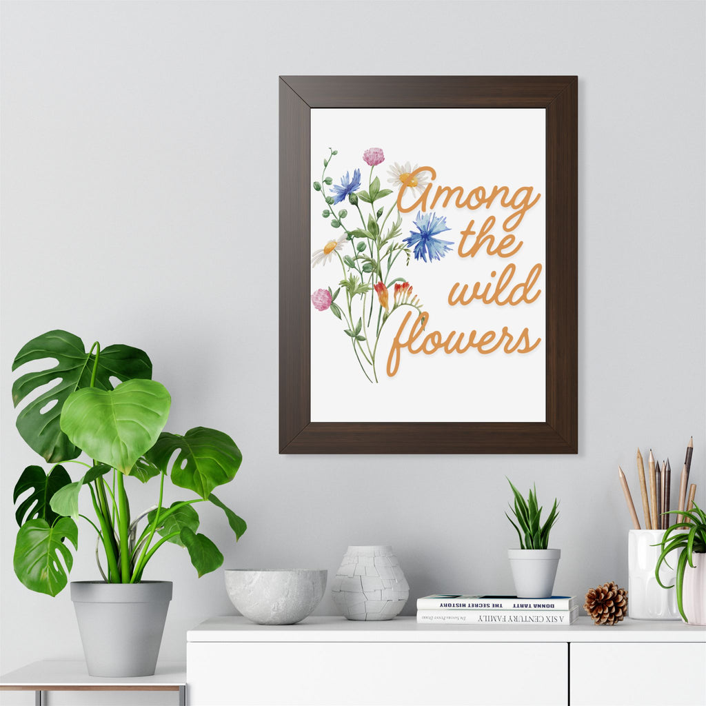 Among the wild flowers - Wall Art