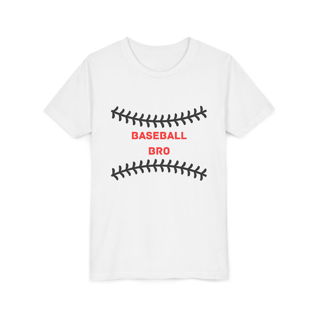 Baseball Bro Youth Tee — "Baseball Bro" Graphic Kids Shirt