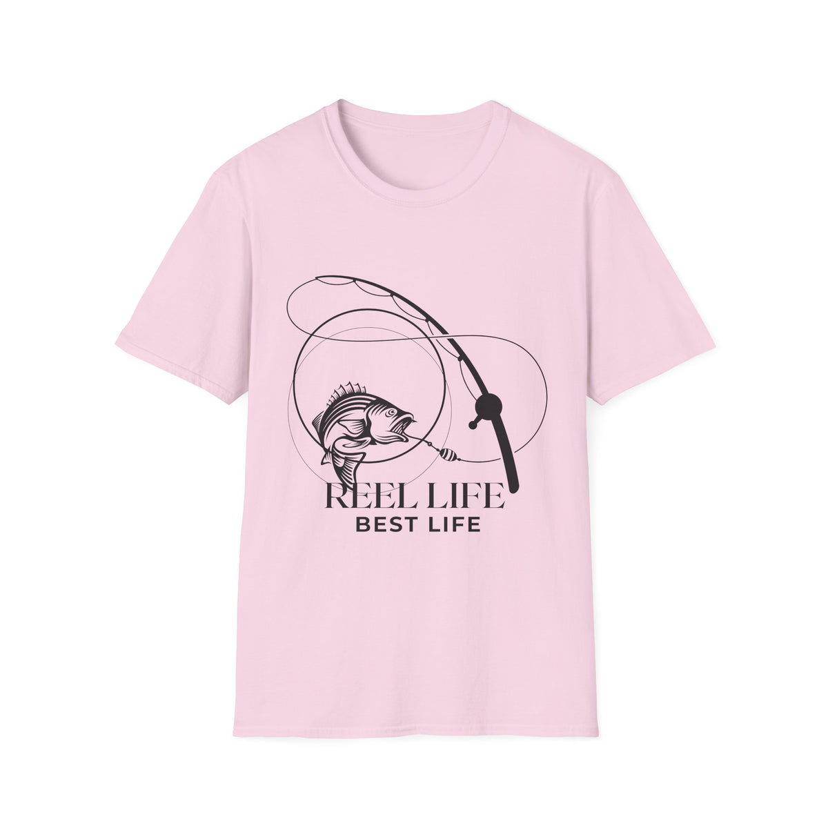 Reel Life Best Life T-Shirt — Fishing Tee