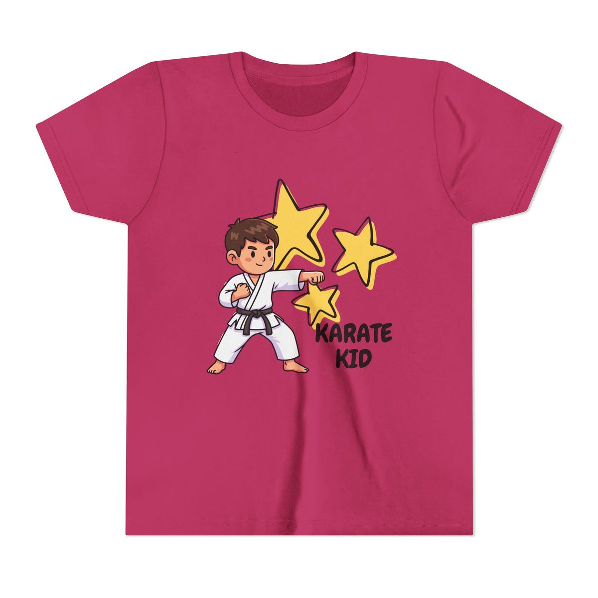 Youth Tee — "Karate Kid" Bold Retro Graphic