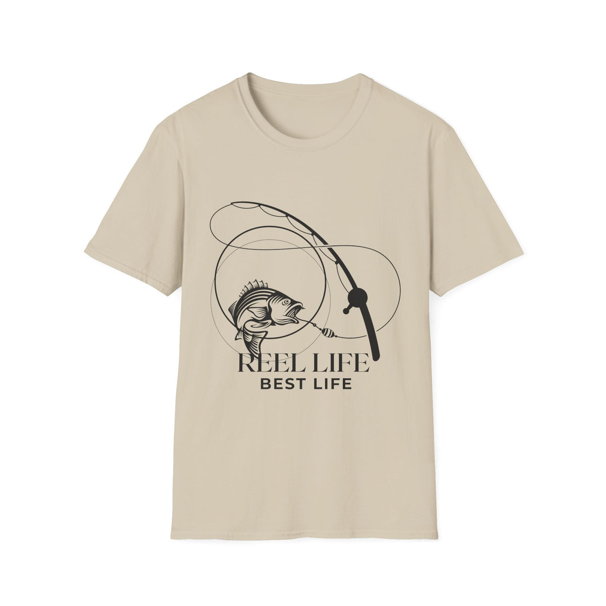 Reel Life Best Life T-Shirt — Fishing Tee