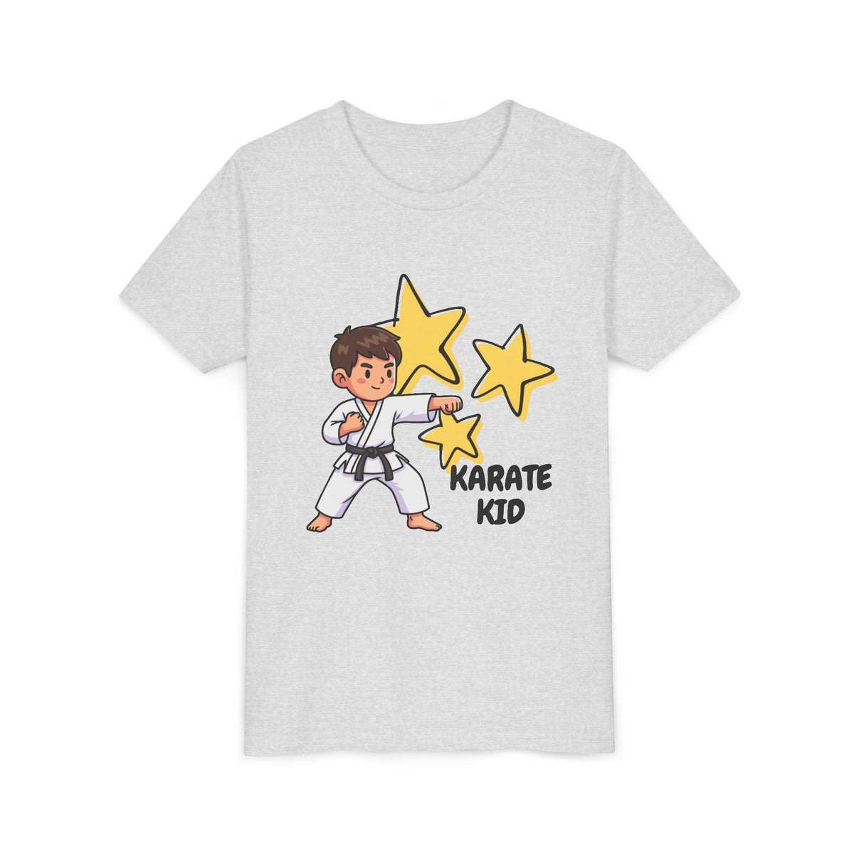 Youth Tee — "Karate Kid" Bold Retro Graphic
