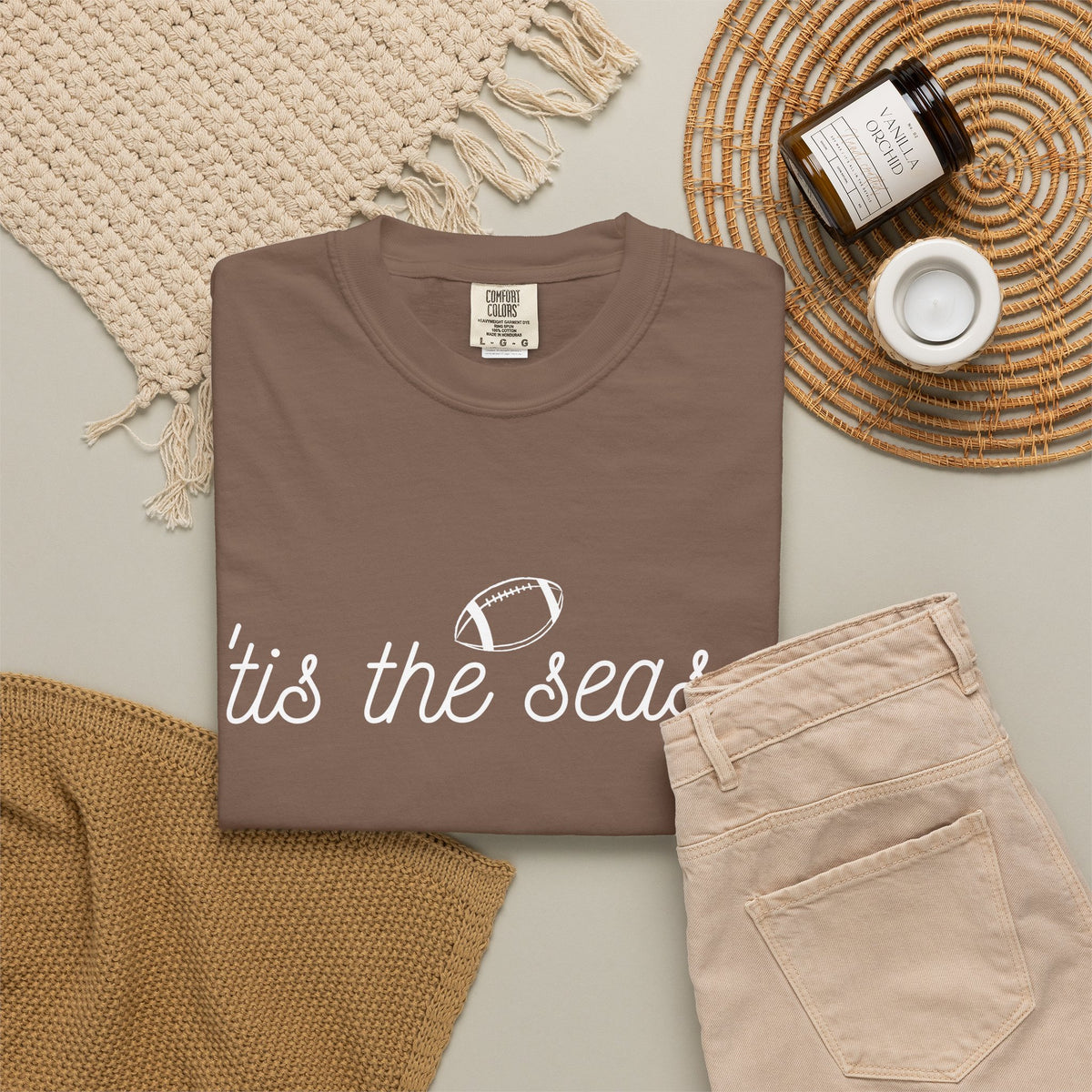 Women's T-Shirt — 'tis the season' Football Tee