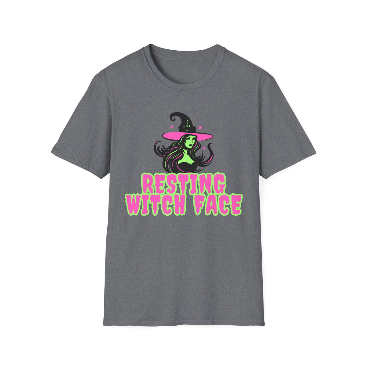 Resting Witch Face T-Shirt — Funny Halloween Witch Graphic Tee