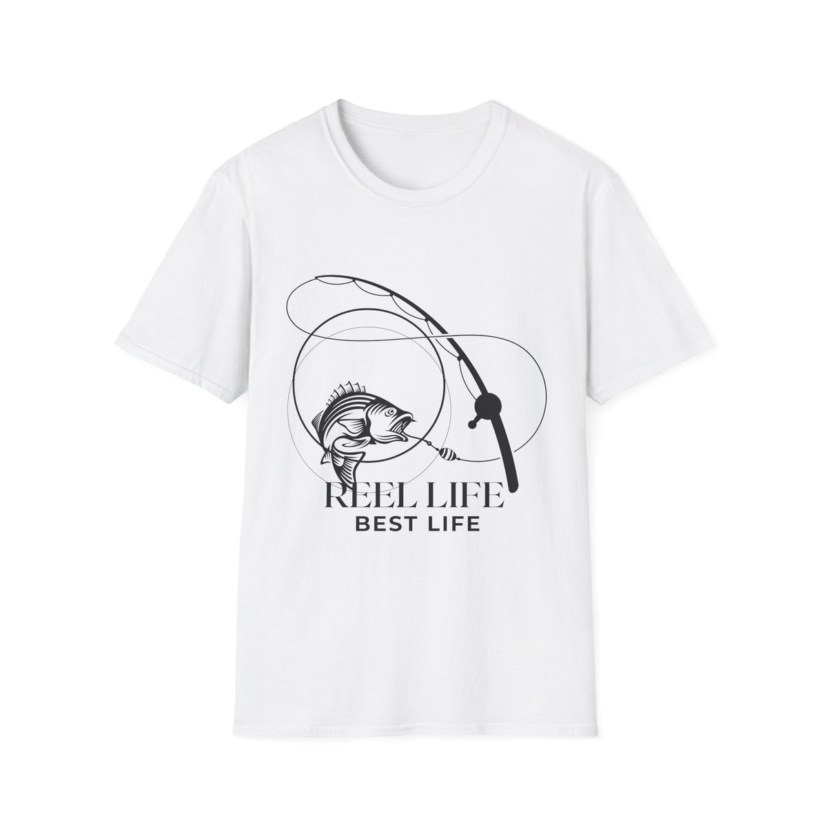 Reel Life Best Life T-Shirt — Fishing Tee