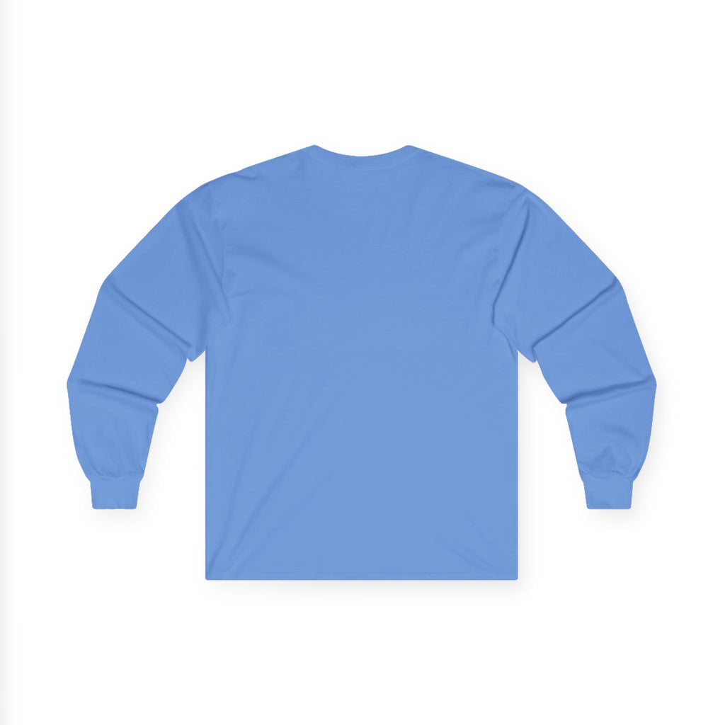 Dad Gang Long Sleeve Tee — Retro Bubble Letter Graphic
