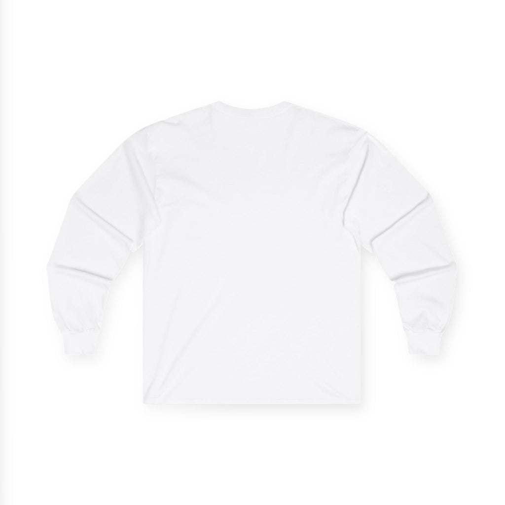 Dad Gang Long Sleeve Tee — Retro Bubble Letter Graphic
