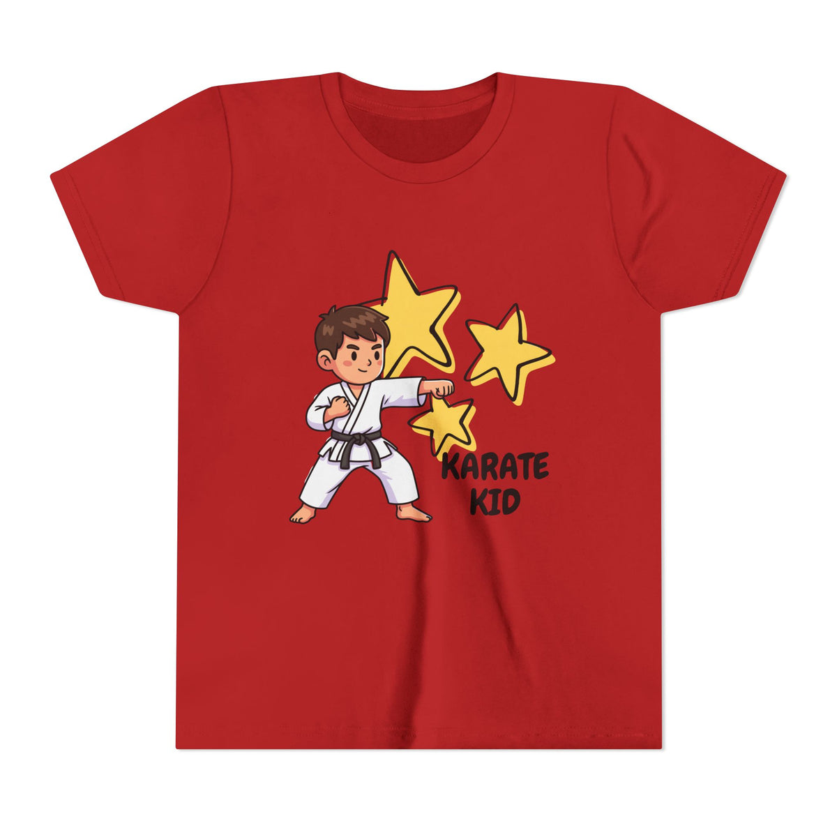 Youth Tee — "Karate Kid" Bold Retro Graphic