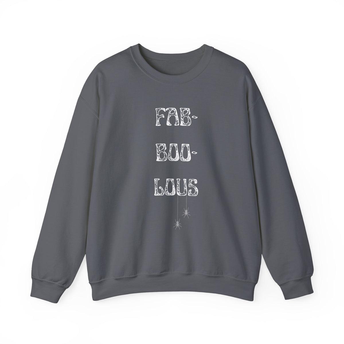 Fab-Boo-Lous Sweatshirt — Halloween Graphic Crewneck for Women & Teens