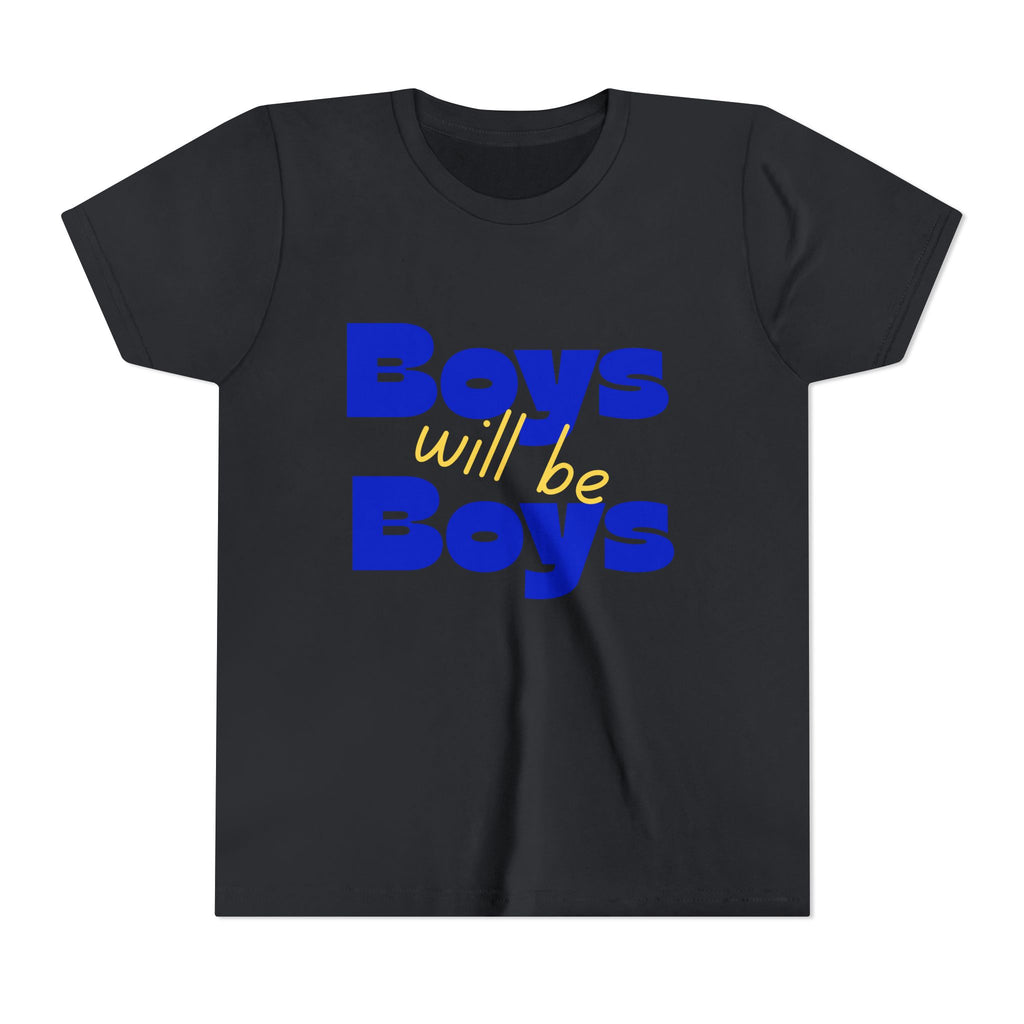 Youth Tee — "Boys Will Be Boys" Bold Retro Graphic