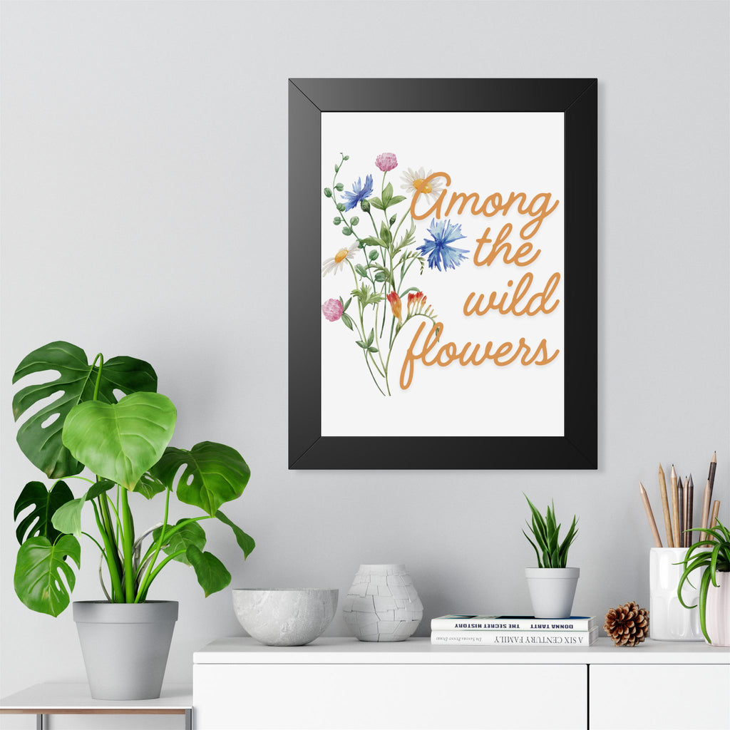 Among the wild flowers - Wall Art