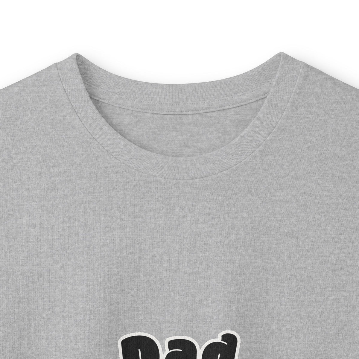 Dad Gang Long Sleeve Tee — Retro Bubble Letter Graphic