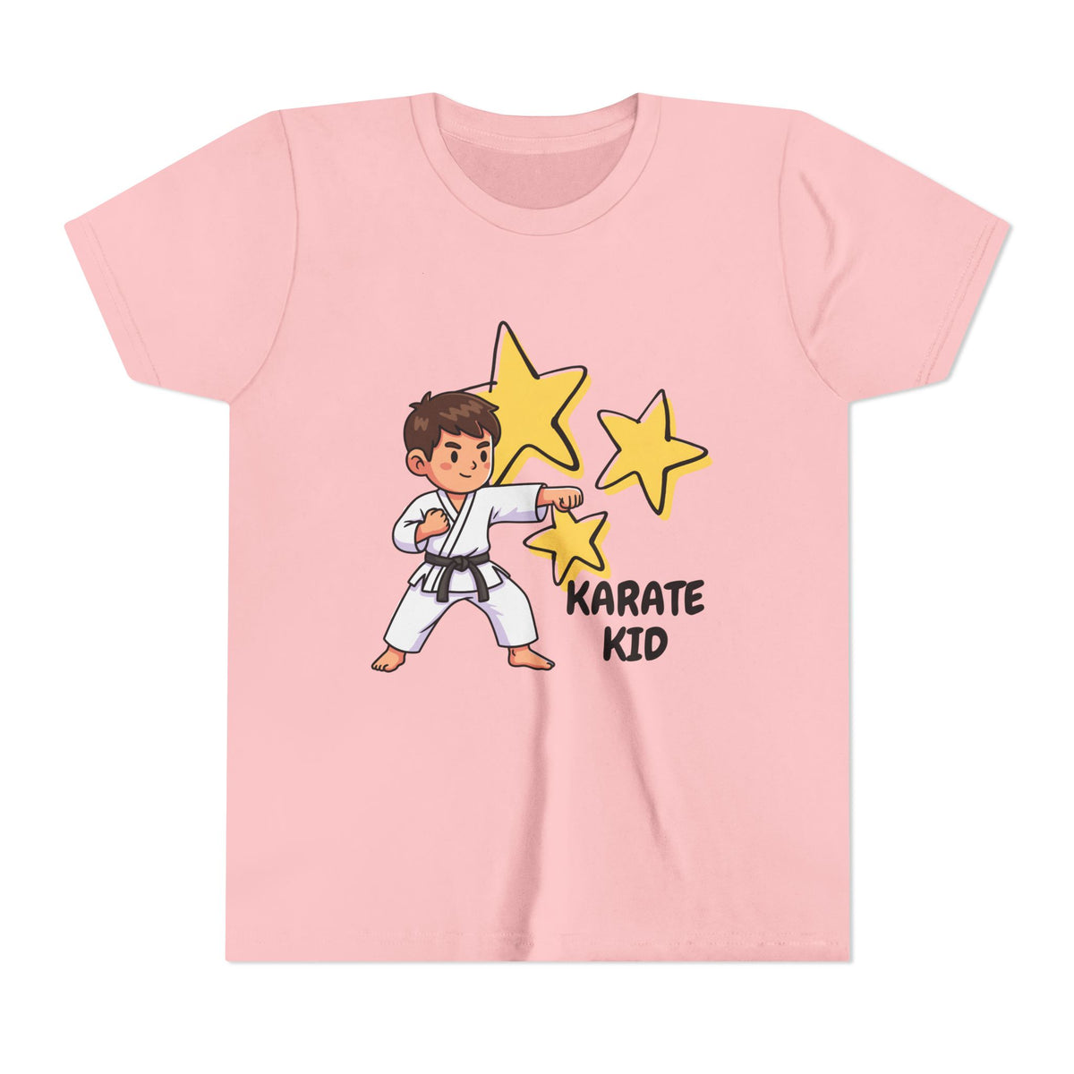 Youth Tee — "Karate Kid" Bold Retro Graphic