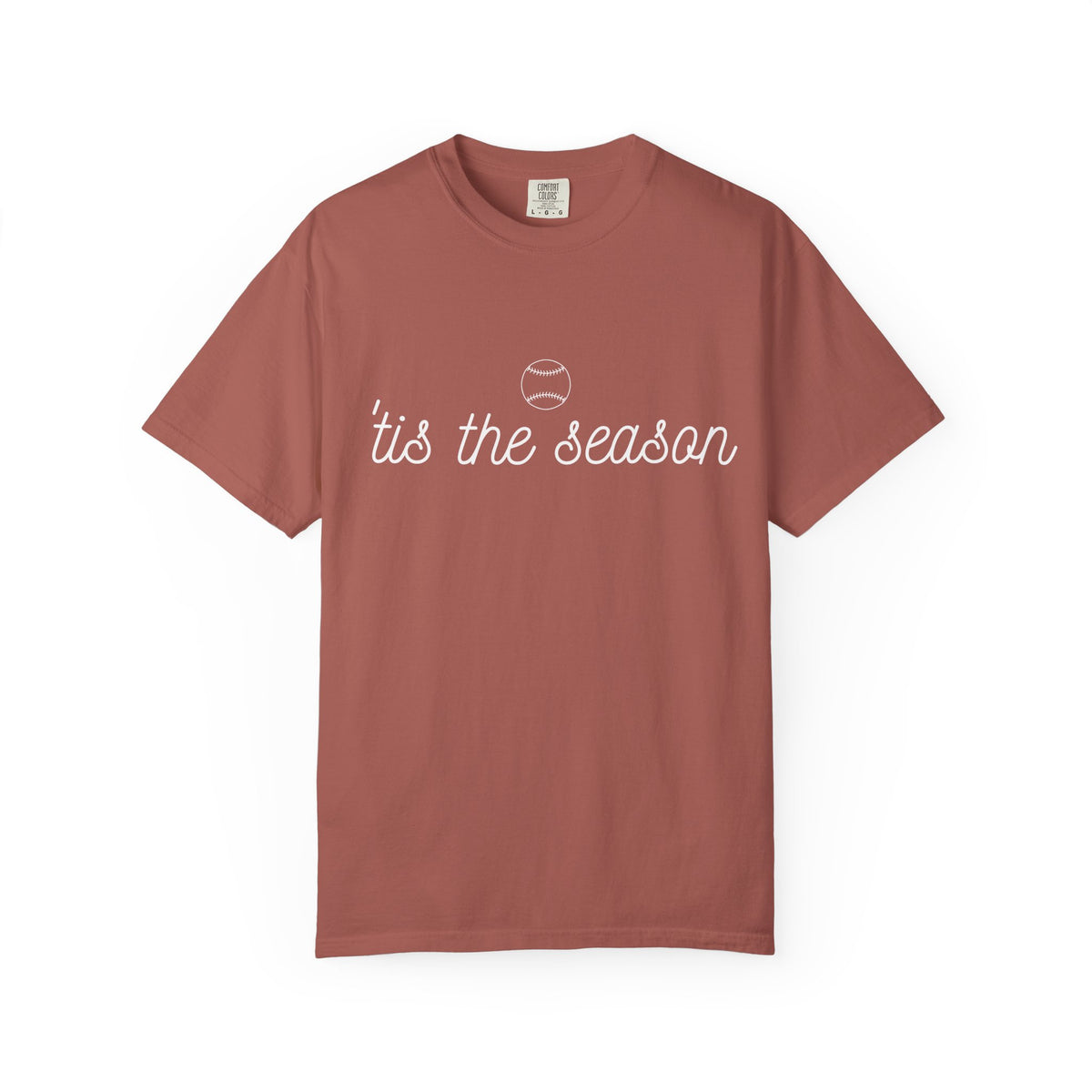 Women's T-Shirt — 'tis the season' Baseball Tee