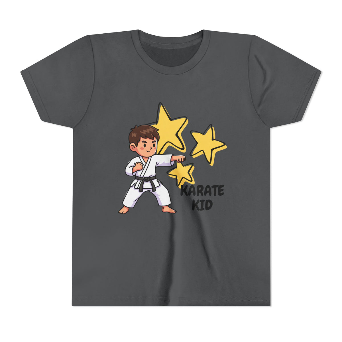 Youth Tee — "Karate Kid" Bold Retro Graphic
